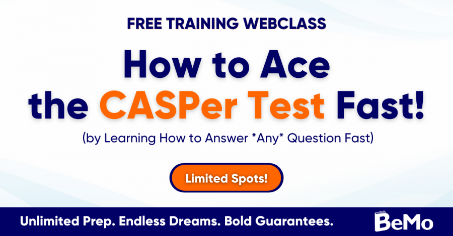 Free Casper Test Prep Training Webinar Bemo