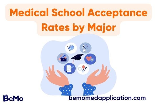 medical school acceptance rates by major