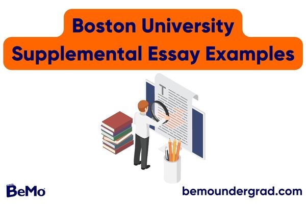 Boston University Supplemental Essay Examples