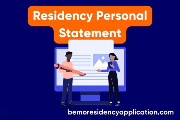 Residency personal statement examples